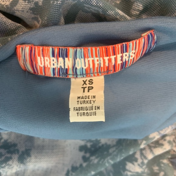 Urban Outfitters Off the Shoulder Mini Mesh Party Dress XS - Picture 6 of 7